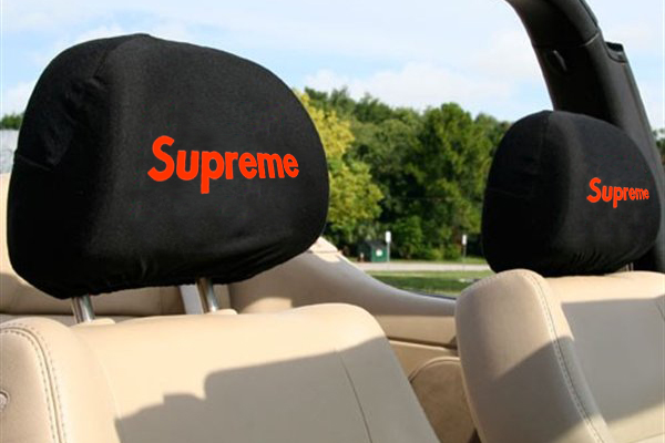 Supreme Headrest Covers