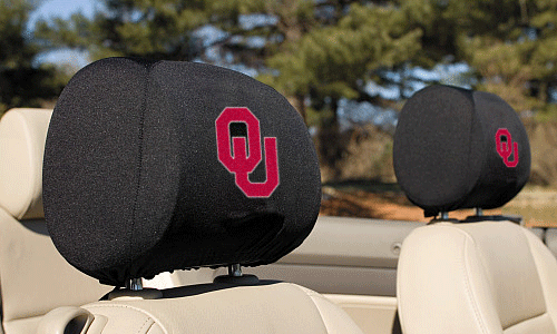 Oklahoma Headrest Covers (OUN)