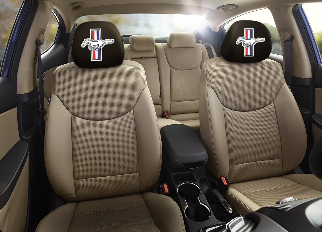 Xclusive Mustang Headrest Covers