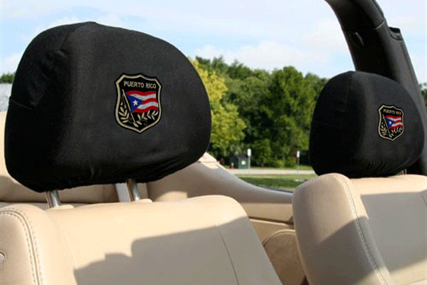 Puerto Rico Headrest Covers