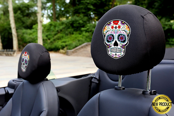 Skull Candy Headrest Covers