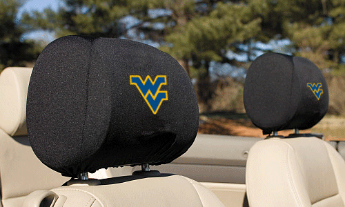 West Virginia Headrest Covers (MGW)