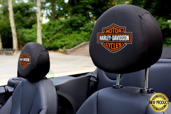 Harley Davidson Headrest Covers