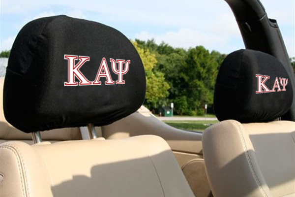 Kappa Alpha Psi  Fraternity Headrest Covers