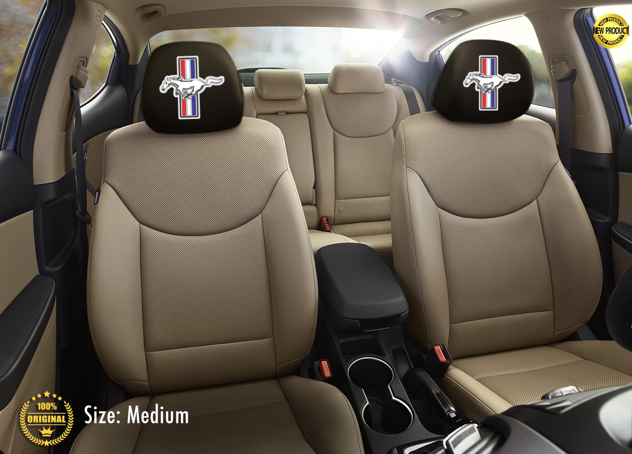 Xclusive Mustang Headrest Covers